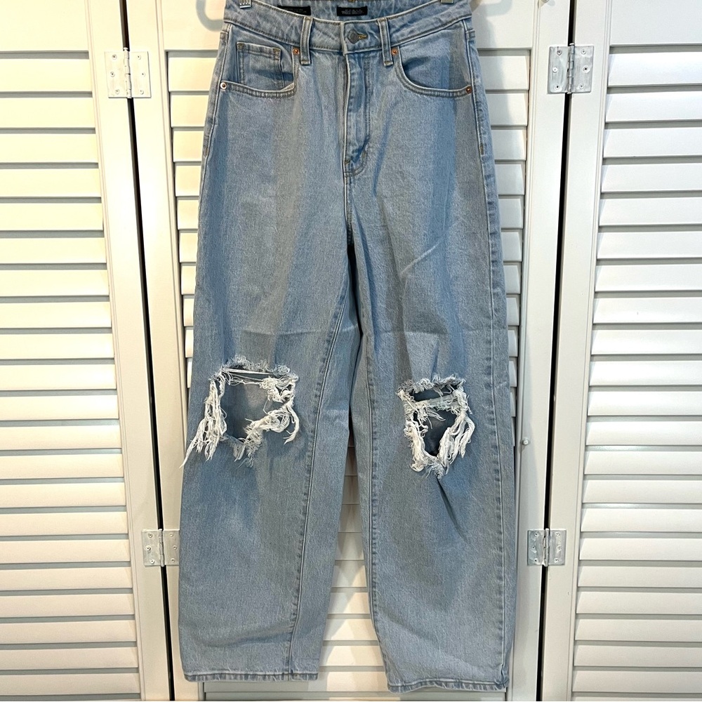 Wild Fable Highest Rise Baggy Jean size 4 - Picture 1 of 9